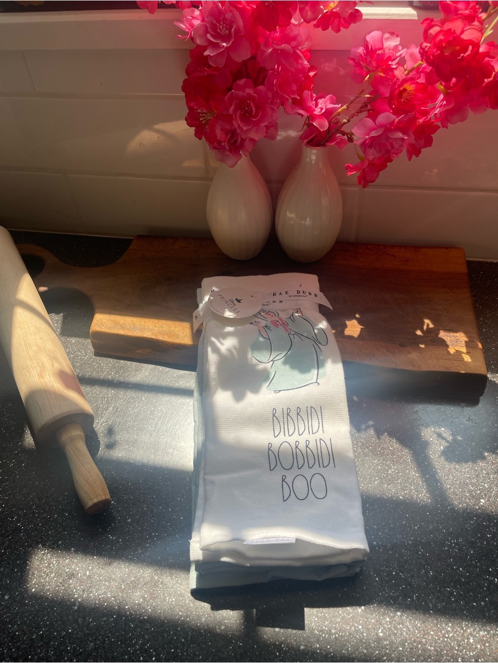 Rae Dunn Cinderella Kitchen Towels